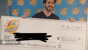 برنده لاتاری ۵۰۰,۰۰۰ دلاری نیمی از جایزه خود را بیت کوین خرید!