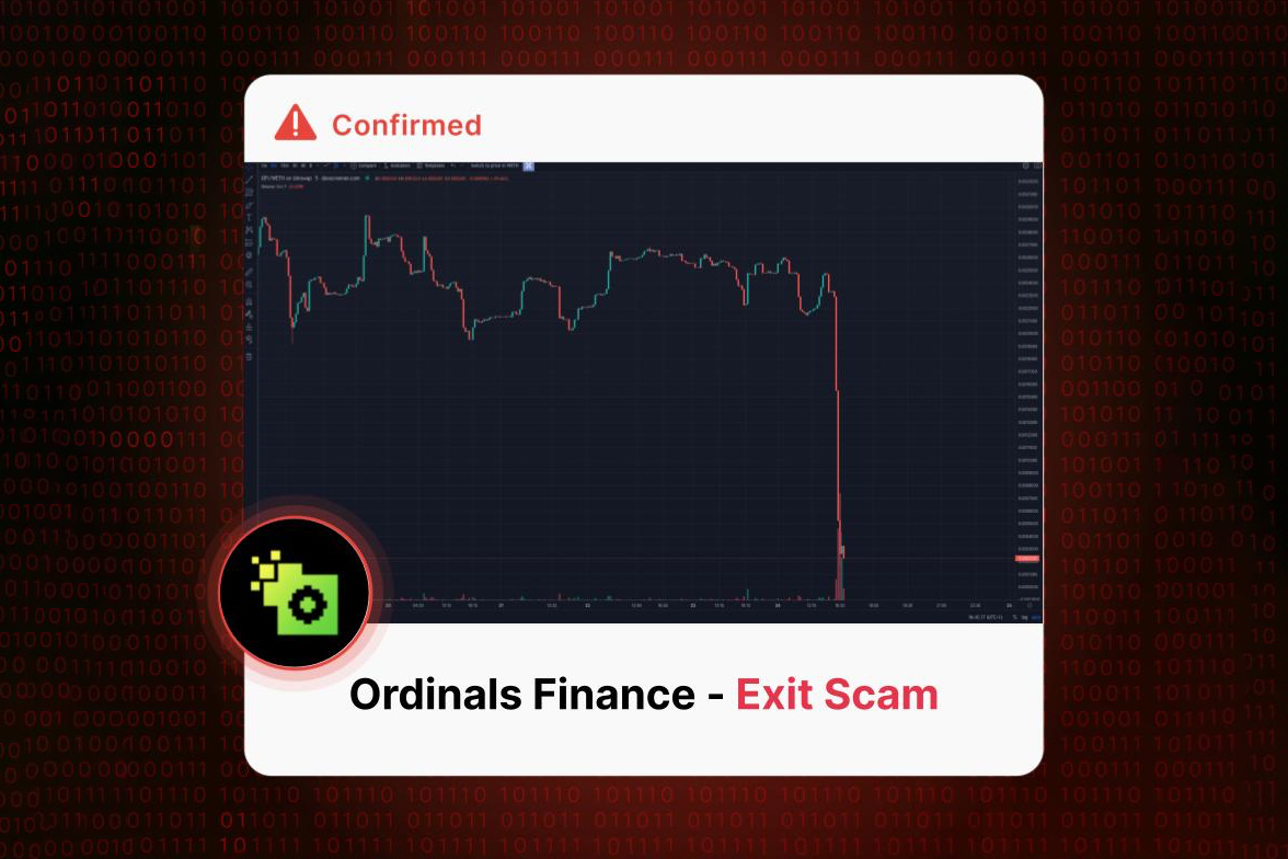 سرتیک: اوردینالز فایننس یک طرح کلاهبرداری راگ پول بوده است