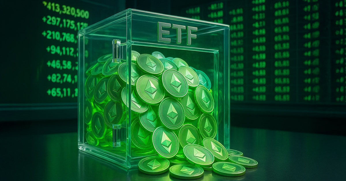 صندوقهای ETF اتریوم دیروز ۵۲۴ میلیون دلار سرمایه جذب کردند!