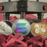 وحشت از هوش مصنوعی بازار کریپتو را قرمزپوش کرد؛ تداوم سقوط اتریوم، سولانا و ریپل