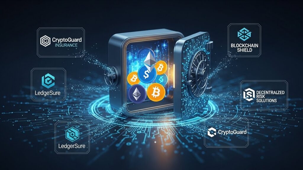 معرفی بازیگران اصلی بیمه ارزهای دیجیتال در بازار جهانی