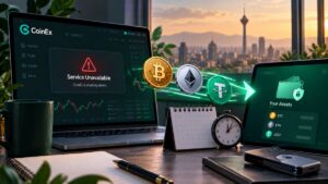کوینکس در مسیر تعطیلی؛ کاربران ایرانی دارایی‌های خود را به کجا منتقل کنند؟