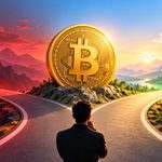 همه سیگنال‌ها از صعود بیت کوین می‌گویند، اما یک ریزش بزرگ هم در راه است