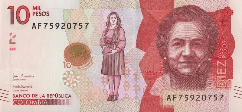 سکه یا اسکناس پزوی کلمبیا