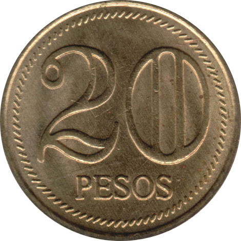 سکه یا اسکناس پزوی کلمبیا