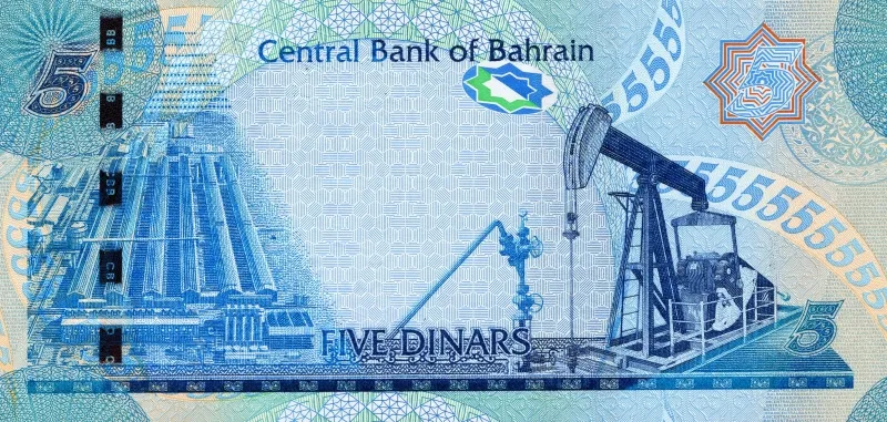 سکه یا اسکناس دلار بحرین