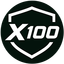 X100