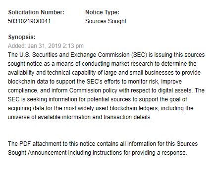 کمیسیون بورس آمریکا به دنبال جذب منابع تحقیقاتی مرتبط با بلاک چین! کمیسیون بورس آمریکا به دنبال جذب منابع تحقیقاتی مرتبط با بلاک چین!