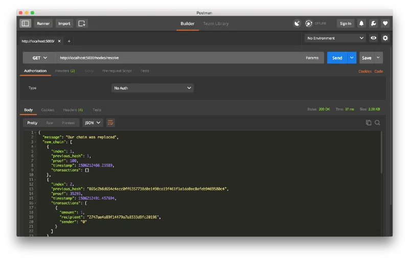 آموزش قدم به قدم ساخت یک بلاک چین ساده با python الگوریتم اجماع در عمل