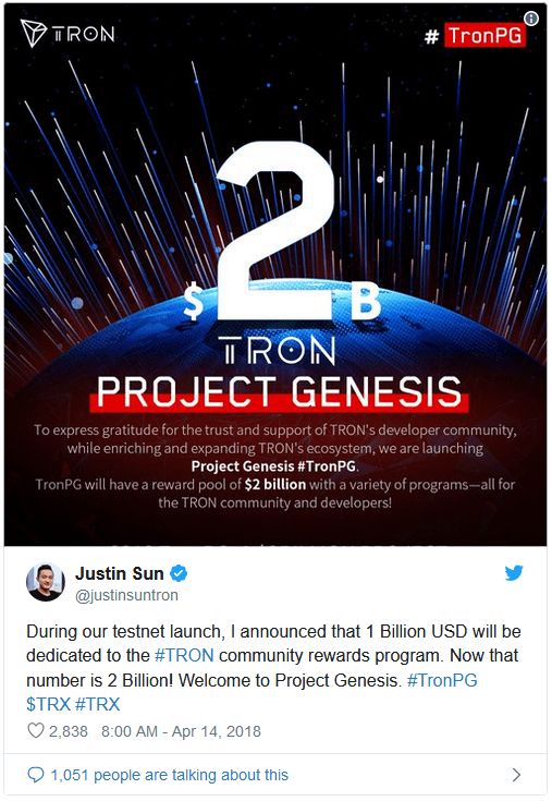 سرمایهگذار مطرح ارزهای دیجیتال: ترون و ایاس در مسیر پیشرفت قرار گرفتهاند سرمایهگذار مطرح ارزهای دیجیتال: ترون و ایاس در مسیر پیشرفت قرار گرفتهاند