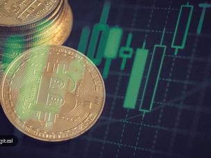 نمودار قیمت بیت کوین از یک تقاطع طلایی قریب‌‌الوقوع خبر می‌دهد