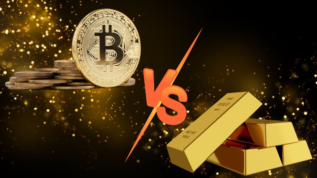 پیشتازی بیت‌ کوین نسبت به طلا در بازدهی سالیانه