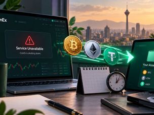 کوینکس در مسیر تعطیلی؛ کاربران ایرانی دارایی‌های خود را به کجا منتقل کنند؟