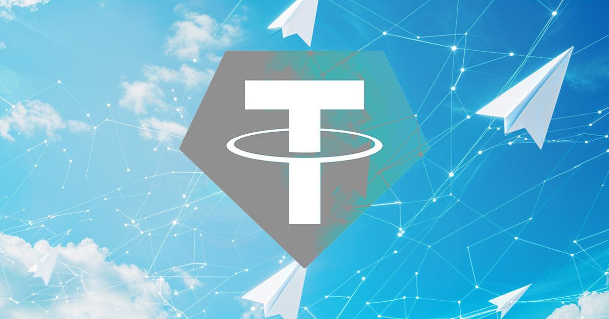 رشد چشم‌گیر تتر پس از انتشار روی بلاک چین تون