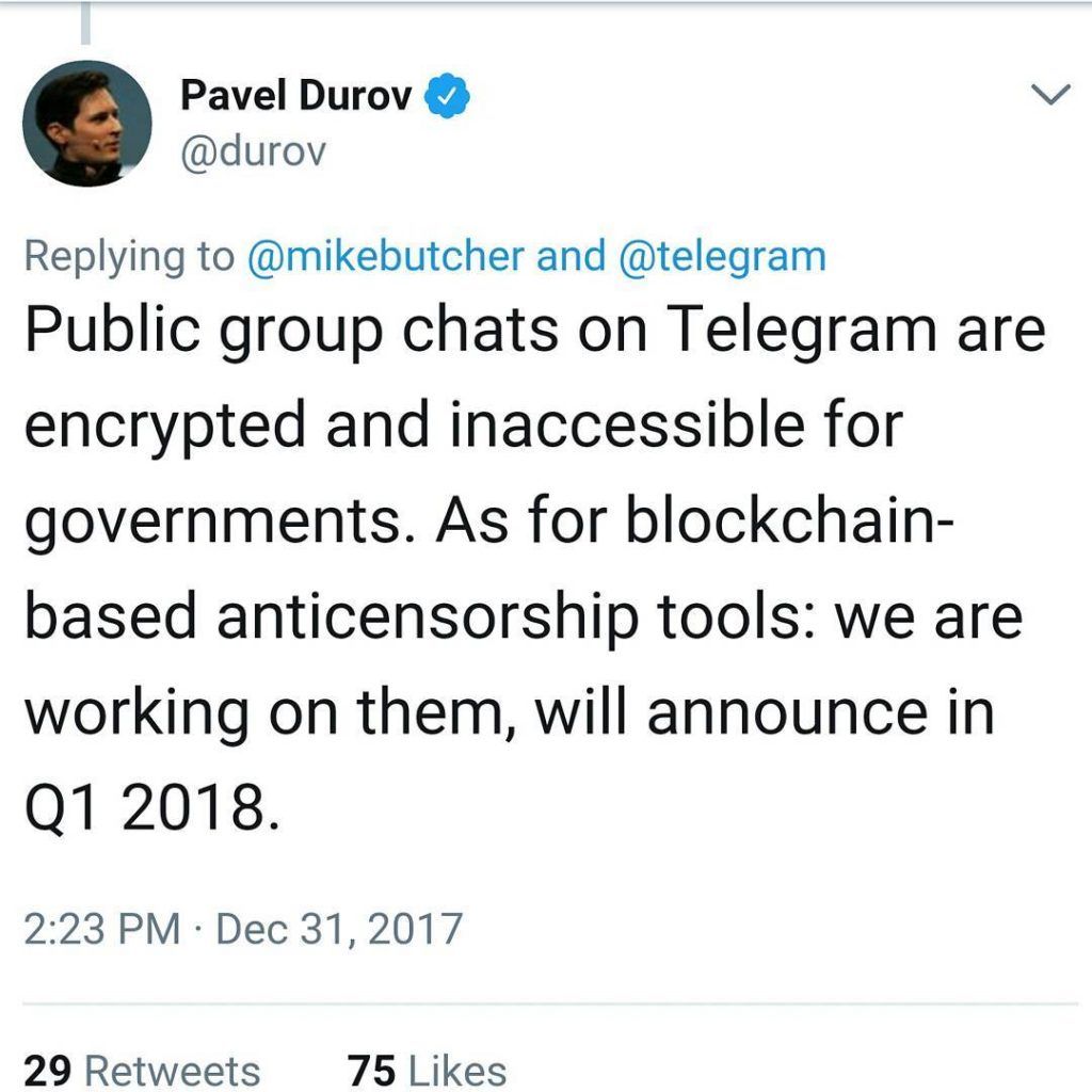 بلاک چین تلگرام هنوز راه اندازی نشده است; شایعات را جدی نگیرید بلاک چین تلگرام هنوز راه اندازی نشده است; شایعات را جدی نگیرید