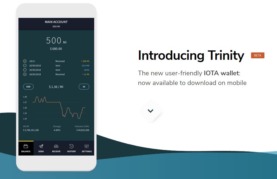 کیف پول موبایل آیوتا منتشر شد کیف پول موبایل آیوتا منتشر شد