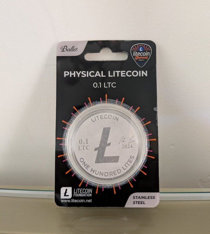 خالق لایت کوین از سکه فیزیکی این ارز دیجیتال رونمایی کرد