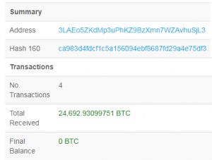 25 تراکنش بیت کوین به ارزش 6 میلیارد دلار تنها در یک بلاک! 25 تراکنش بیت کوین به ارزش 6 میلیارد دلار تنها در یک بلاک!