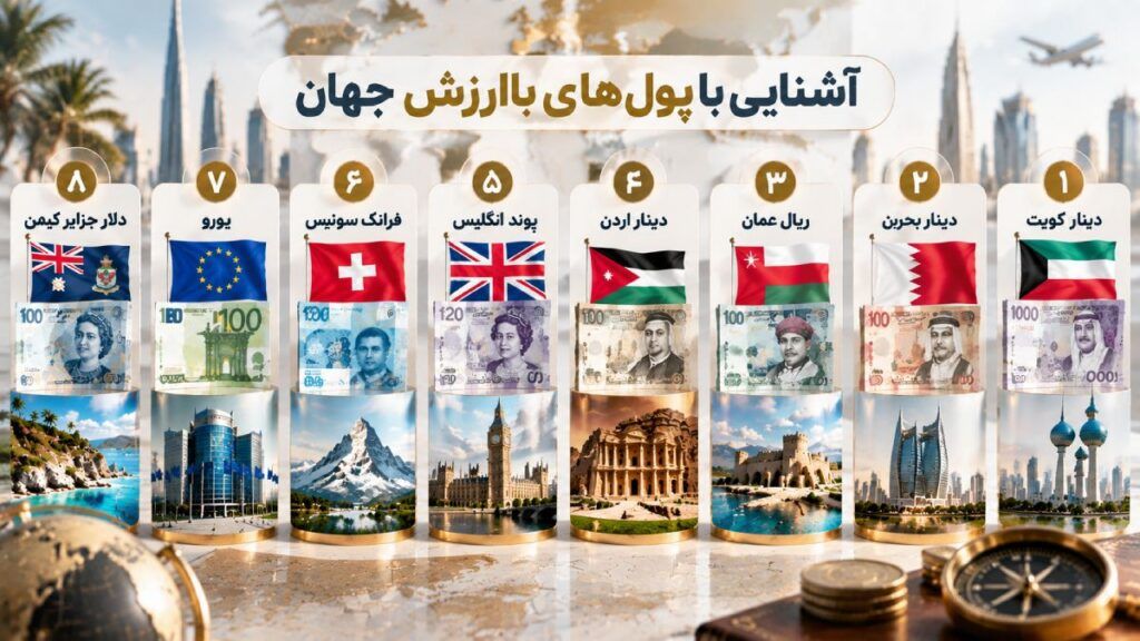 باارزش‌ترین پول دنیا کدام است؟