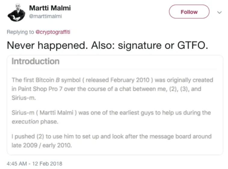 داستان «B» دوست داشتنی؛ نگاهی به تاریخچه لوگوی بیت کوین داستان «B» دوست داشتنی؛ نگاهی به تاریخچه لوگوی بیت کوین