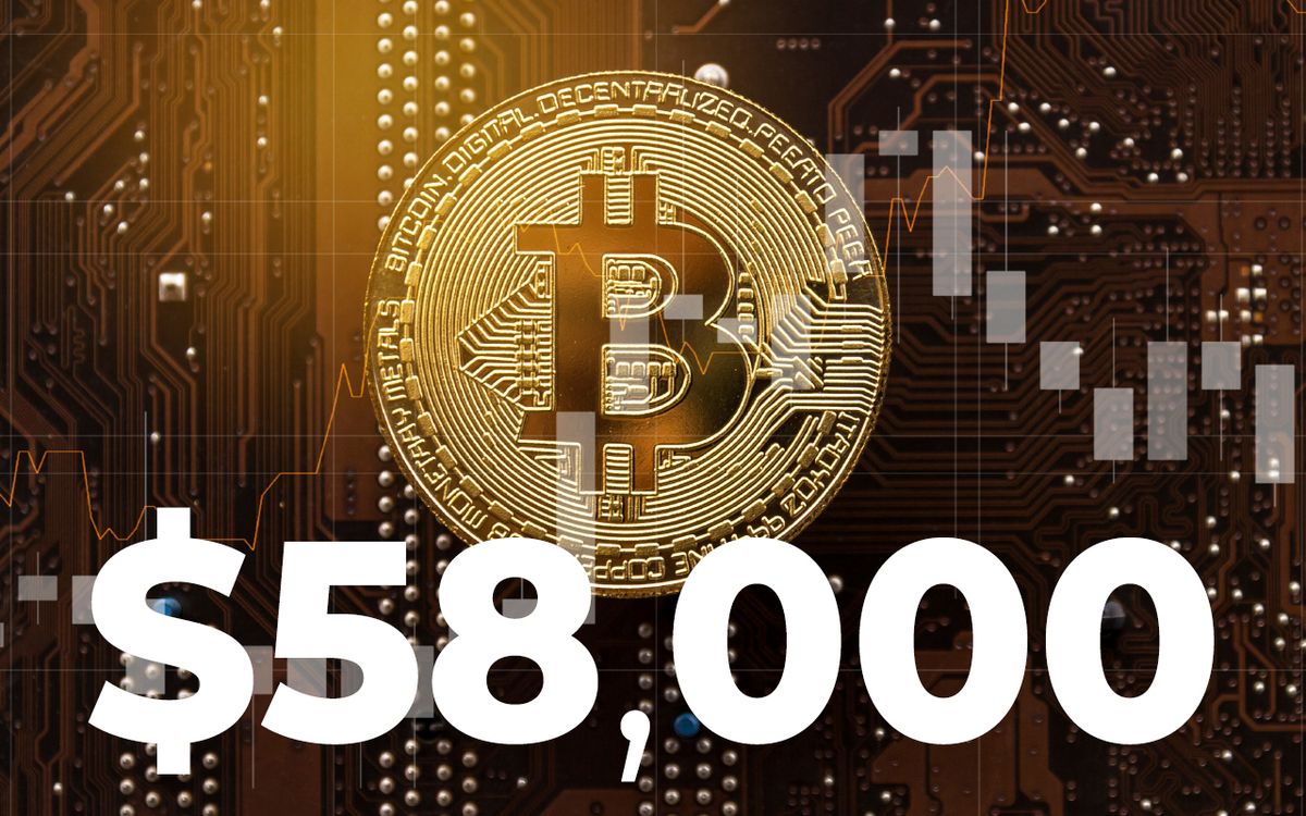 بیت کوین با عبور از ۵۸٬۰۰۰ دلار هفته جدید را پرقدرت آغاز کرد