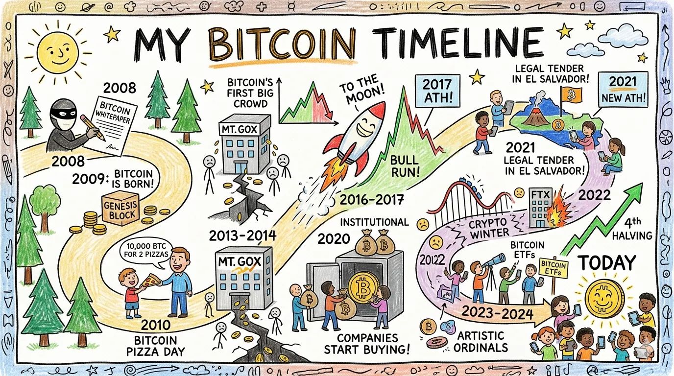 Gemini Nano Banana 2 Bitcoin timeline test مقایسه مدل جدید ساخت تصویر ChatGPT و Gemini + نمونه تصاویر