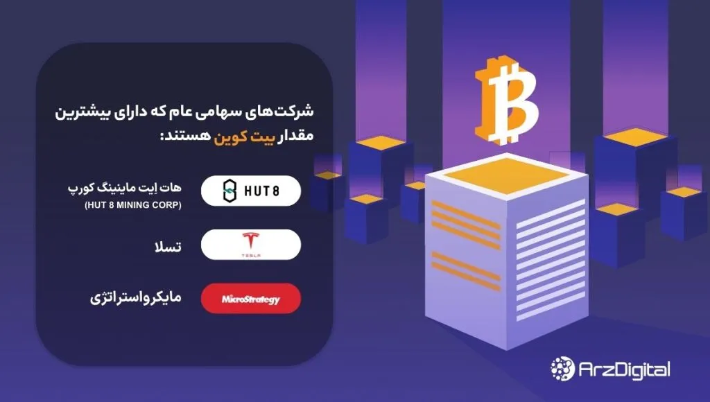 ثروت مندان و هولدرهای بیت کوین چه شرکتهایی بیشترین بیت کوین را دارند؟