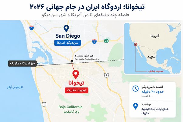  ویزا و بلیط ایران در جام جهانی ۲۰۲۶: از تهران تا تیخوانا؛ وقتی سیاست وارد زمین فوتبال می‌شود