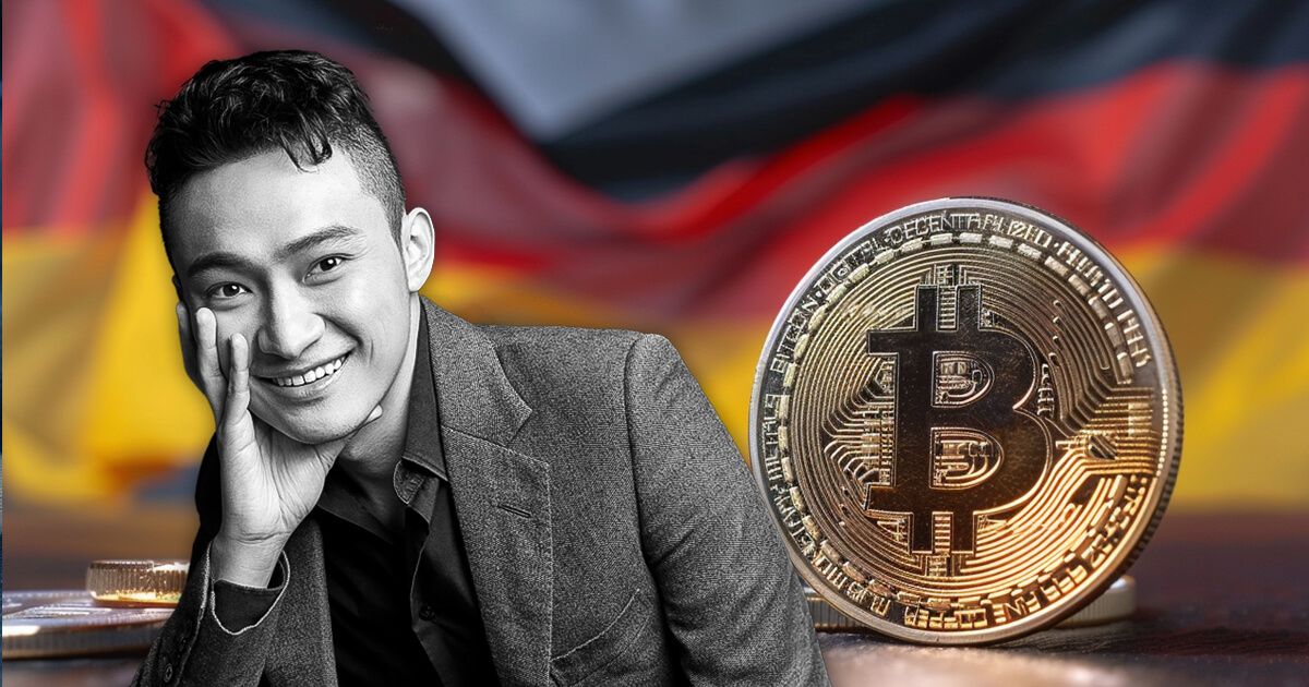 جاستین سان خواهان خرید ۲.۳ میلیارد دلار بیت کوین دولت آلمان