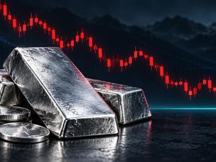 سقوط آزاد قیمت نقره به کف سالانه؛ فرصت خرید یا تله خرسی؟