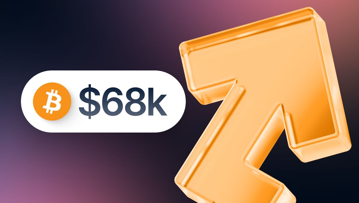 بیت کوین از مرز ۶۸,۰۰۰ دلار عبور کرد