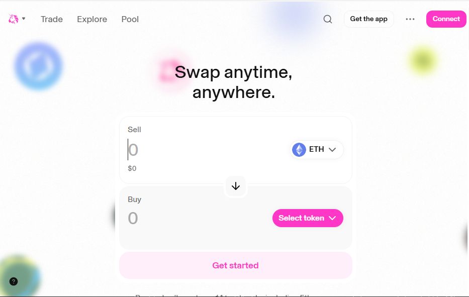 بهترین صرافی ارز دیجیتال خارجی بدون تحریم را بشناسید صرافی یونی سواپ