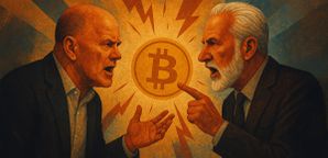 مایک نووگراتز از پیتر شیف خواست اشتباهات خود درباره مخالفت با بیت کوین را بپذیرد!