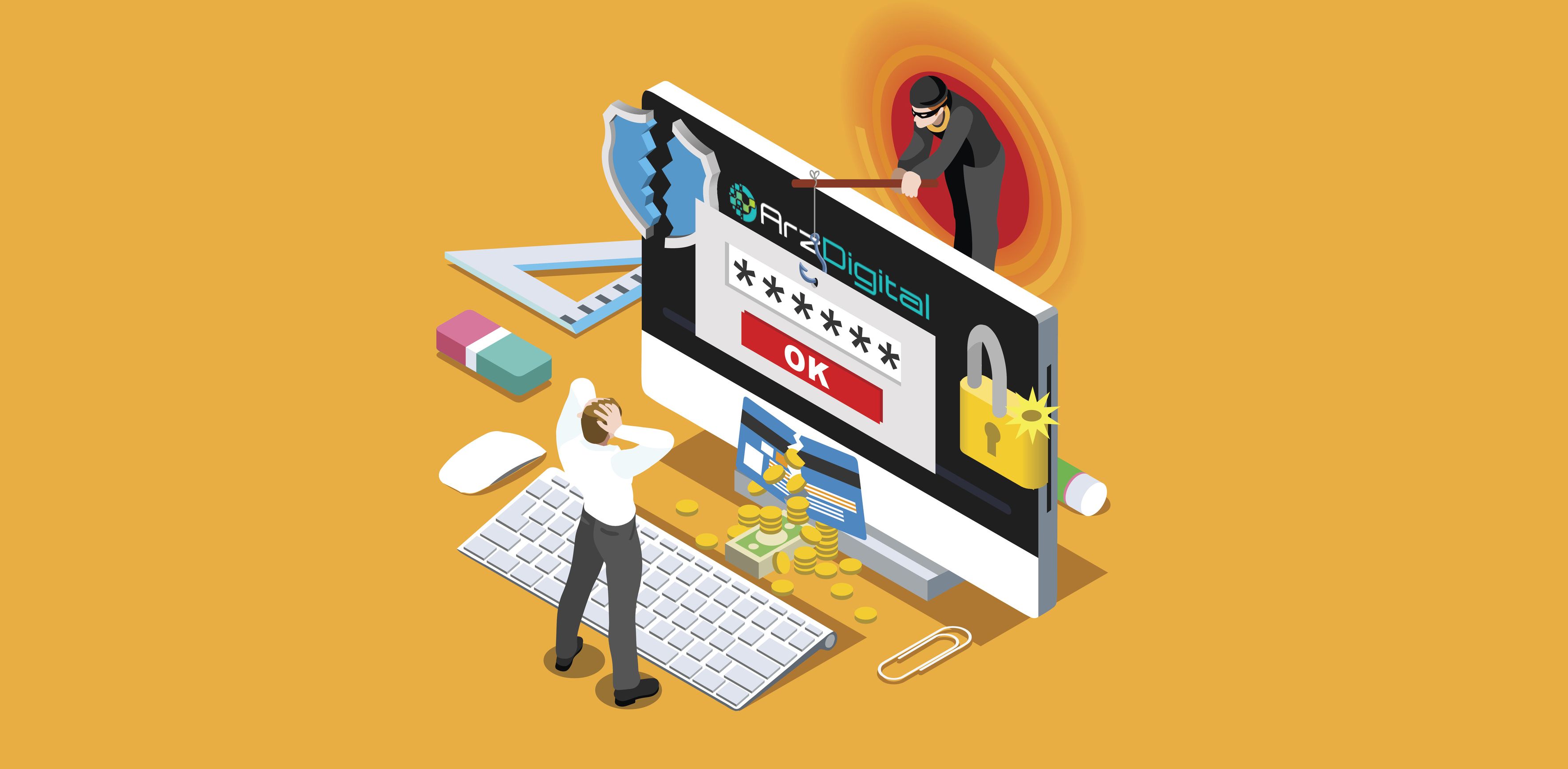 مشکلات و ریسک های ارزهای دیجیتال