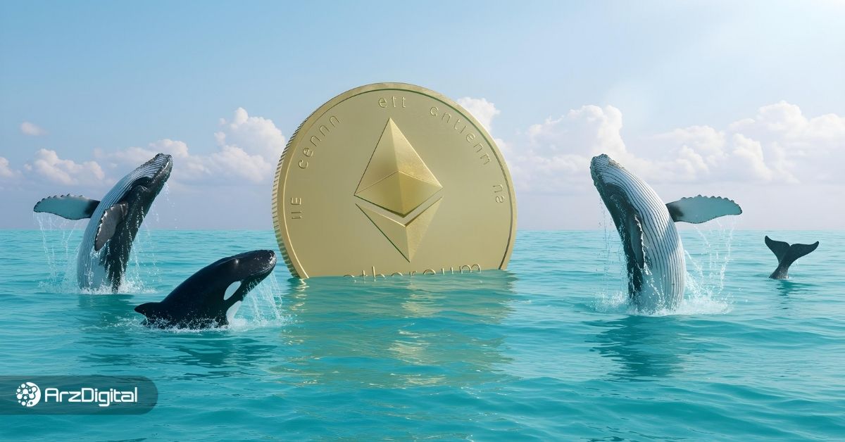 نهنگ‌ها در حال بلعیدن اتریوم! تسلط سرمایه‌گذاران بزرگ باعث سقوط قیمت ETH می‌شود؟