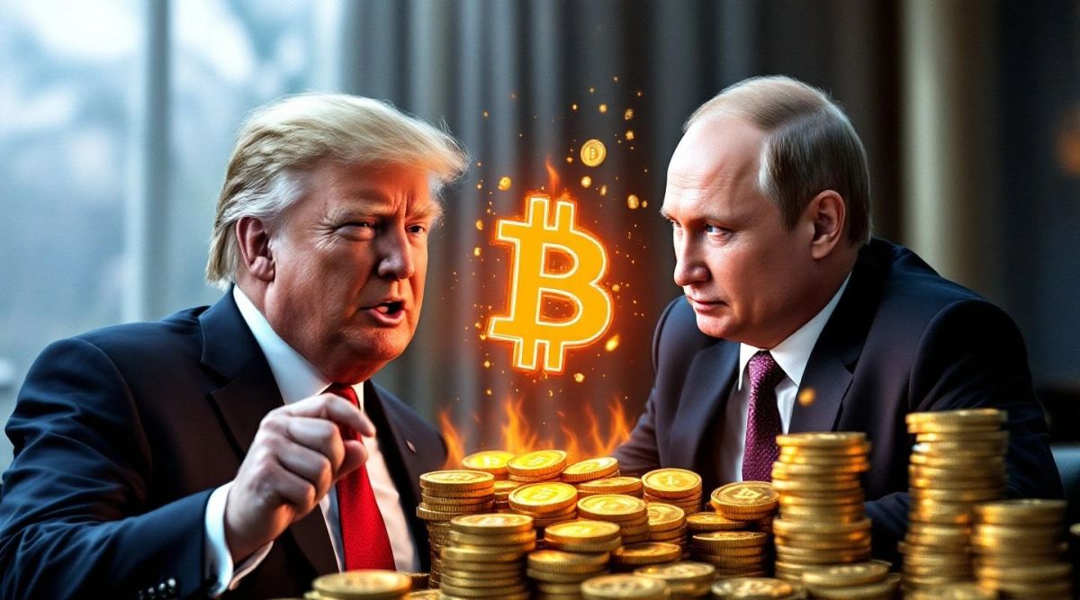 قیمت بیت کوین پس از مذاکرات صلح ترامپ و پوتین بدون تغییر باقی ماند