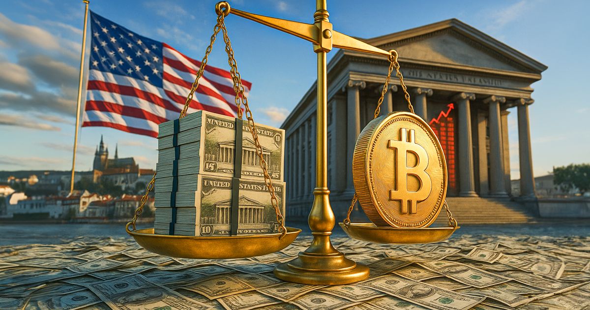 بدهی فعلی دولت آمریکا معادل ۳۶۸ میلیون واحد بیت‌ کوین است!