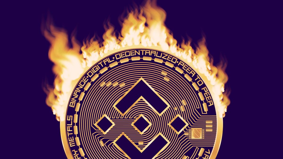 بایننس ۵۷۵میلیون دلار توکن بایننس کوین را سوزاند