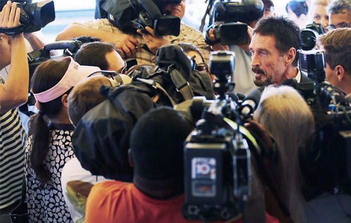 جان مک‌آفی، از آنتی ویروس تا جنگل‌های بلیز، از گواتمالا تا بیت کوین