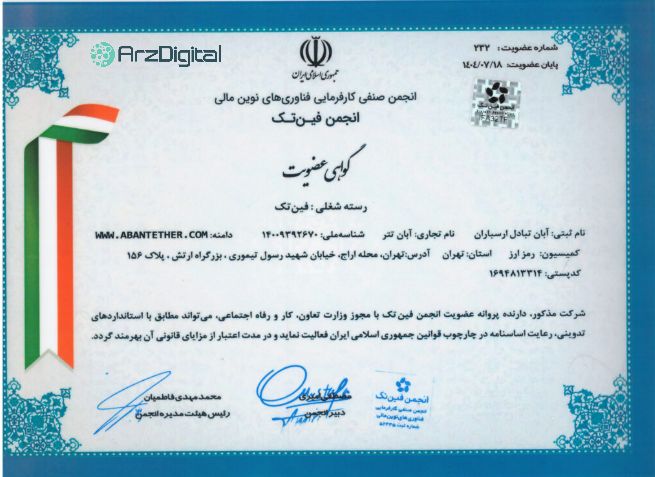 صرافی آبان‌تتر: نقد و بررسی و اطلاعات کامل