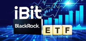 رکورد تاریخی حجم معاملات صندوق ETF بیت کوین بلک‌راک در وال استریت