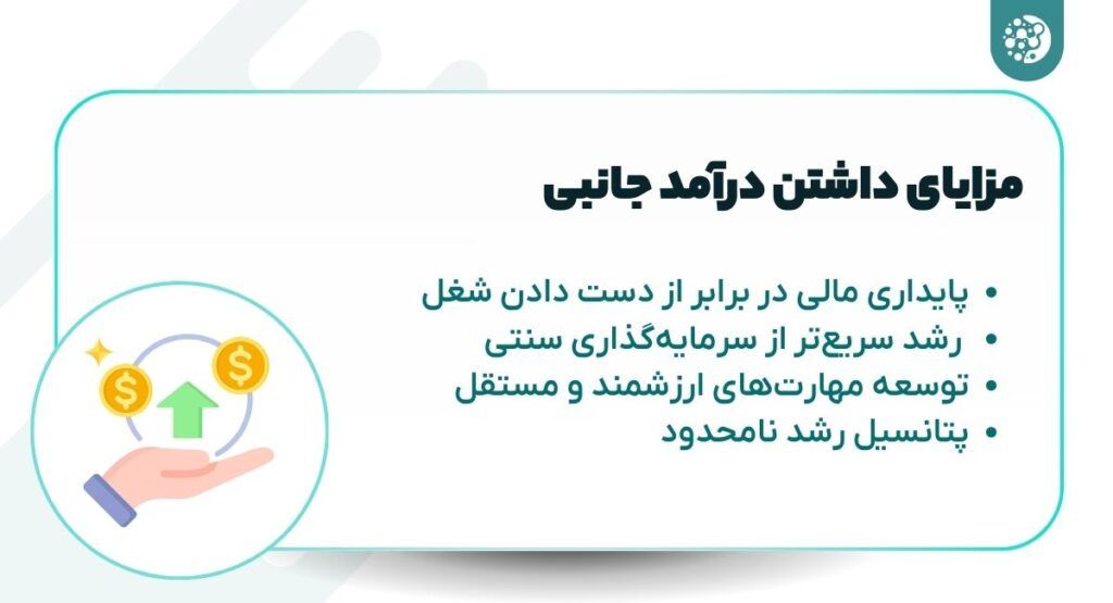 مزایای داشتن درآمد جانبی