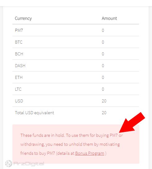 بررسی کامل سایت و توکن PM7/ یک پانزی فوق پیشرفته !