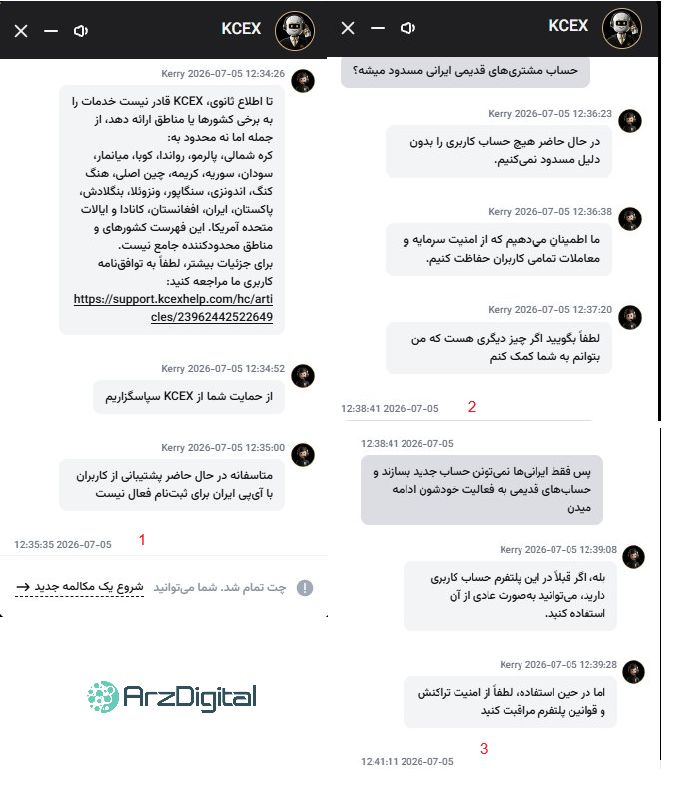 صرافی کی‌سی‌اکس: نقد و بررسی و اطلاعات کامل