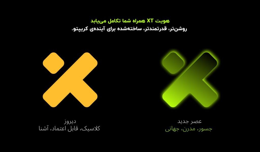 هویت XT همراه شما تکامل می‌یابد