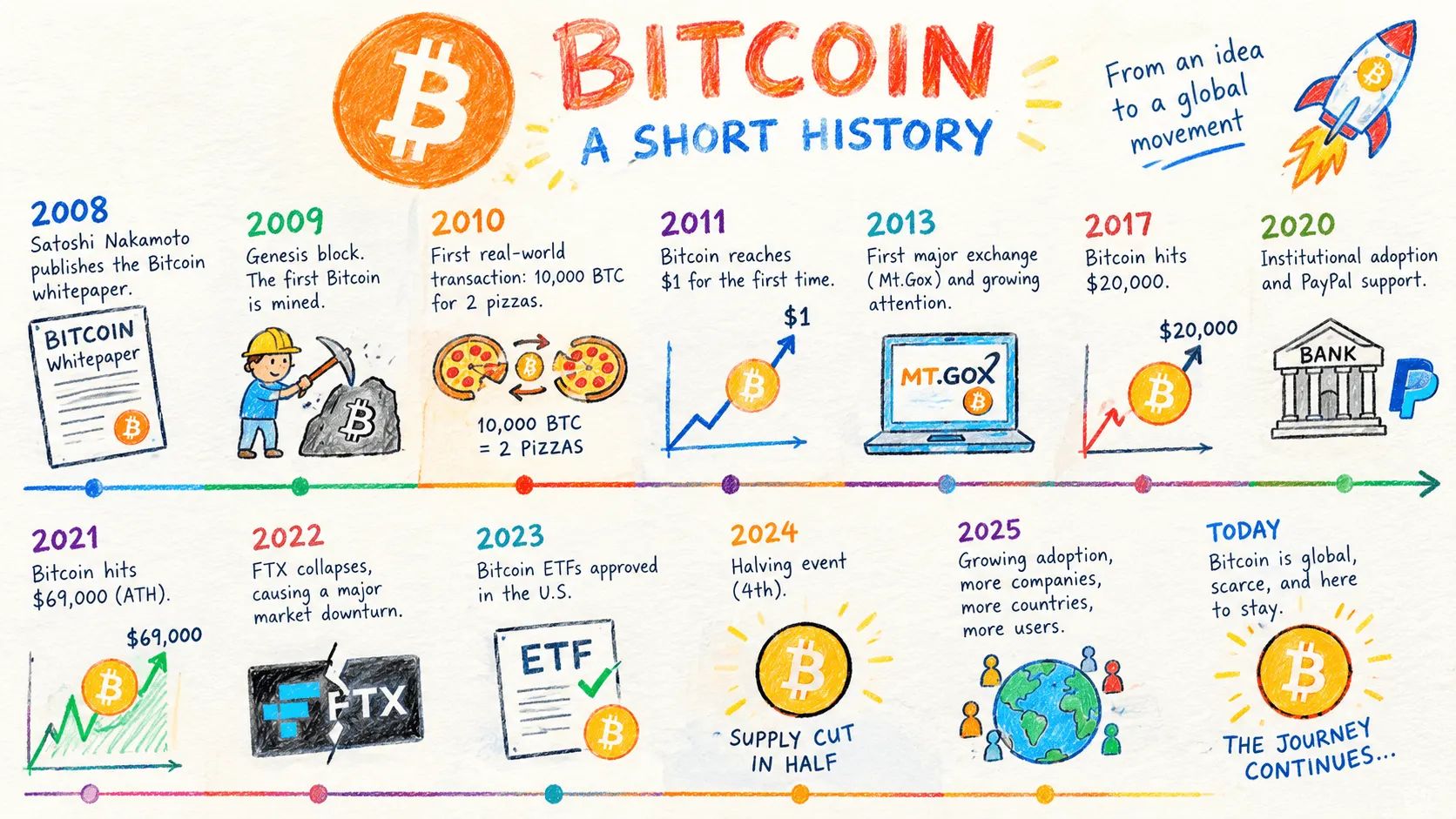 ChatGPT Images 2.5 Bitcoin timeline test مقایسه مدل جدید ساخت تصویر ChatGPT و Gemini + نمونه تصاویر