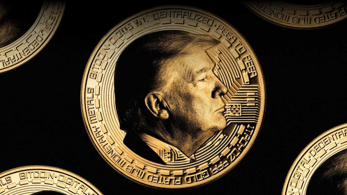 سقوط ارزش میم‌ کوین ترامپ در پی اعلام تعرفه‌های جدید کاخ سفید