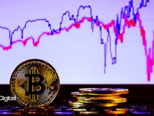 سقوط همزمان قیمت بیت کوین و طلا