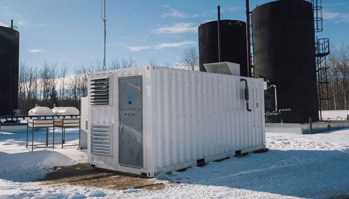 تجهیزات قابل حمل ماینینگ آپ‌استریم که تحت عنوان اسکید (Skid) شناخته می‌شود