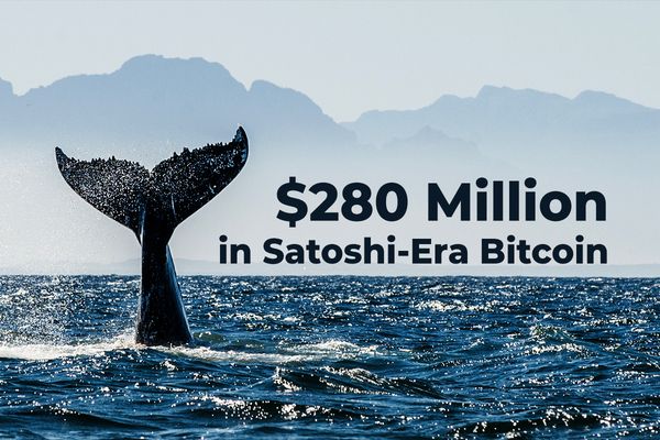 انتقال ۵,۰۰۰ بیت کوین توسط یکی از نهنگ‌های خفته قدیمی